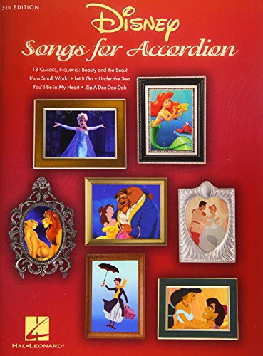 Disney songs for accordion - 3rd edition accordeon: 3rd Edition - 13 Classics